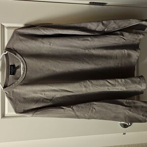 Velvet By Graham & Spencer Men's Cotton Stone Gray XL